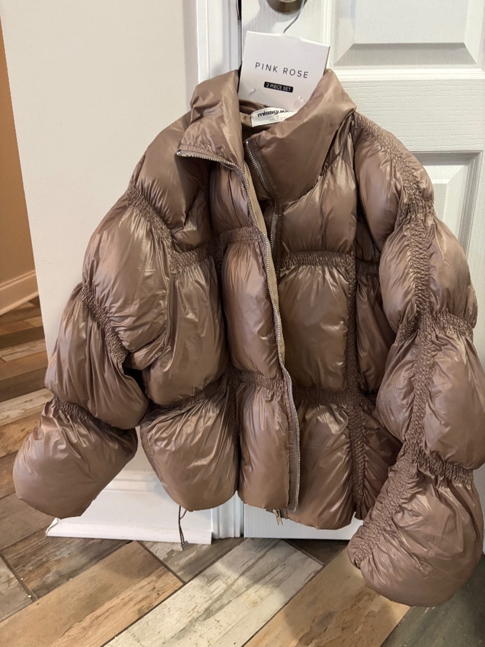 Puffer short jacket